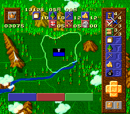 Super Castles screenshot 3 for Super Famicom